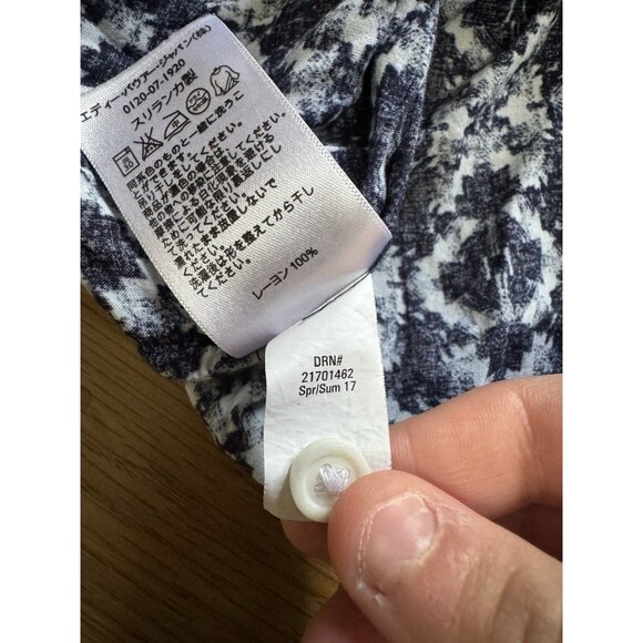 Eddie Bauer Women Size Small Button-Down Blouse Long Sleeve Rayon Lightweight - Picture 14 of 16